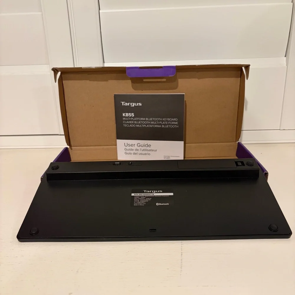 NIB Targus KB55 Multi-Platform Bluetooth Keyboard - Black
